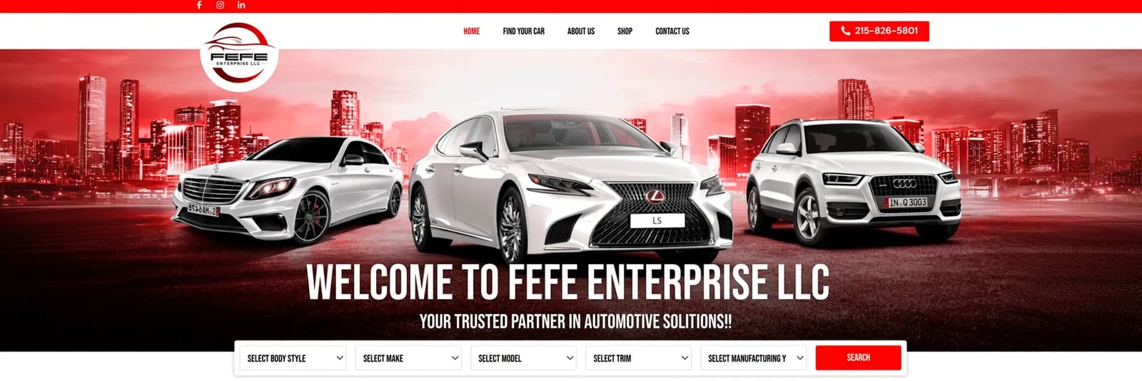 Fefe Enterprise — project screenshot