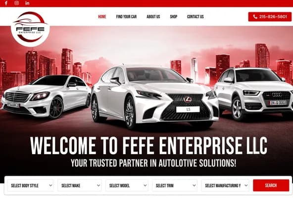 Fefe Enterprise — project screenshot